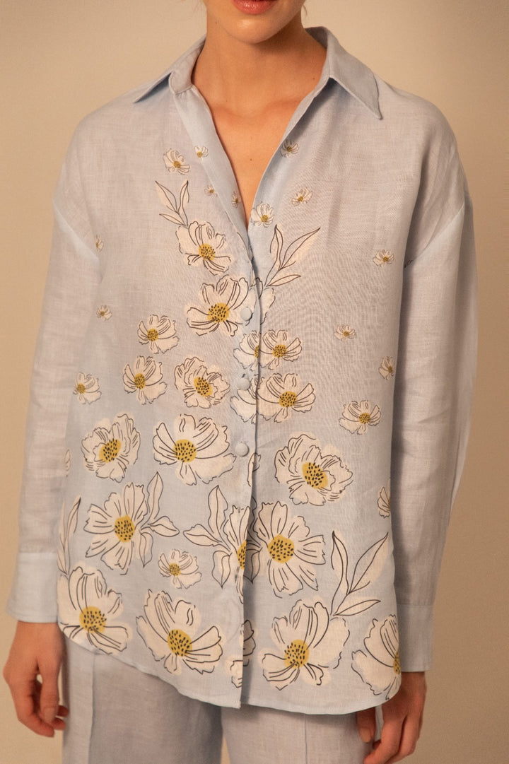 ELIE BLOUSE BABY BLUE